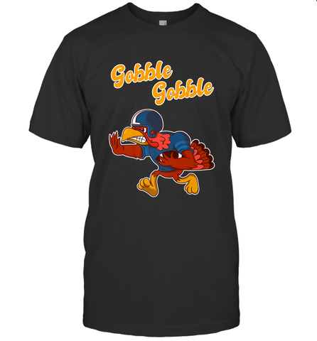 Turkey Football Shirt Funny Thanksgiving Turkey Gobble Gift Men's T-Shirt Men's T-Shirt / Black / S Men's T-Shirt - HHHstores