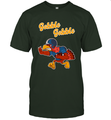Turkey Football Shirt Funny Thanksgiving Turkey Gobble Gift Men's T-Shirt Men's T-Shirt - HHHstores