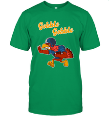 Turkey Football Shirt Funny Thanksgiving Turkey Gobble Gift Men's T-Shirt Men's T-Shirt - HHHstores