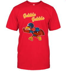 Turkey Football Shirt Funny Thanksgiving Turkey Gobble Gift Men's T-Shirt Men's T-Shirt - HHHstores