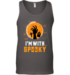 I'm With Spooky  Scary Halloween Costume Gift Men's Tank Top Men's Tank Top - HHHstores