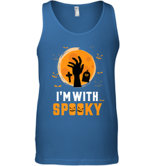 I'm With Spooky  Scary Halloween Costume Gift Men's Tank Top Men's Tank Top - HHHstores