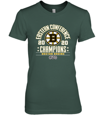 NHL Boston Bruins Fanatics 2020 Eastern Conference Champions Defensive Zone Women's Premium T-Shirt Women's Premium T-Shirt - HHHstores