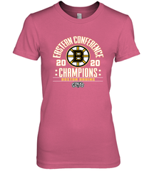 NHL Boston Bruins Fanatics 2020 Eastern Conference Champions Defensive Zone Women's Premium T-Shirt Women's Premium T-Shirt - HHHstores