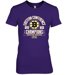 NHL Boston Bruins Fanatics 2020 Eastern Conference Champions Defensive Zone Women's Premium T-Shirt Women's Premium T-Shirt - HHHstores