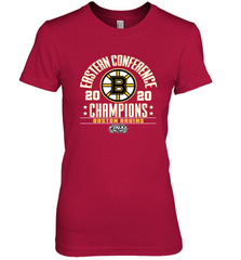 NHL Boston Bruins Fanatics 2020 Eastern Conference Champions Defensive Zone Women's Premium T-Shirt Women's Premium T-Shirt - HHHstores