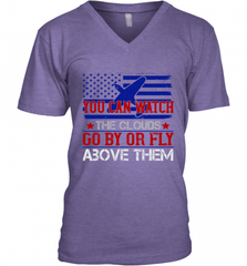 You can watch the clouds go by or fly above them 01 Men's V-Neck Men's V-Neck - HHHstores