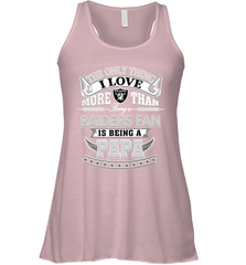 NFL The Only Thing I Love More Than Being A Oakland Raiders Fan Is Being A Papa Football Women's Racerback Tank Women's Racerback Tank - HHHstores