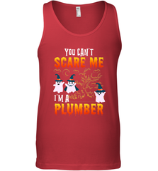 You Can't Scare Me I'm A Plumber T Shirt Plumber Halloween Men's Tank Top Men's Tank Top - HHHstores