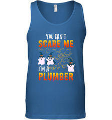 You Can't Scare Me I'm A Plumber T Shirt Plumber Halloween Men's Tank Top Men's Tank Top - HHHstores