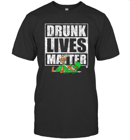 Drunk Lives Matter Leprechaun St Patricks Day Men's T-Shirt Men's T-Shirt / Black / S Men's T-Shirt - HHHstores