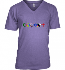 Coexist Men's V-Neck Men's V-Neck - HHHstores