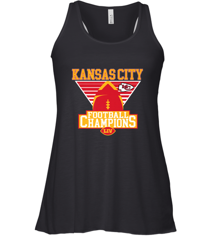 Kansas City Old School Football _ The City Of Champions LIV Women's Racerback Tank Women's Racerback Tank / Black / XS Women's Racerback Tank - HHHstores