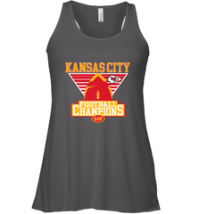 Kansas City Old School Football _ The City Of Champions LIV Women's Racerback Tank Women's Racerback Tank - HHHstores