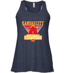 Kansas City Old School Football _ The City Of Champions LIV Women's Racerback Tank Women's Racerback Tank - HHHstores