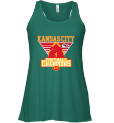 Kansas City Old School Football _ The City Of Champions LIV Women's Racerback Tank Women's Racerback Tank - HHHstores