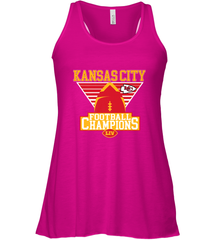 Kansas City Old School Football _ The City Of Champions LIV Women's Racerback Tank Women's Racerback Tank - HHHstores