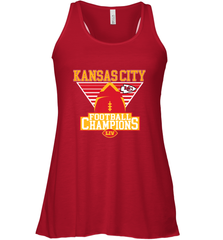 Kansas City Old School Football _ The City Of Champions LIV Women's Racerback Tank Women's Racerback Tank - HHHstores