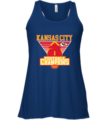Kansas City Old School Football _ The City Of Champions LIV Women's Racerback Tank Women's Racerback Tank - HHHstores