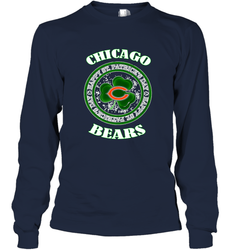 NFL Chicagi Bears Logo Happy St Patrick's Day Long Sleeve T-Shirt