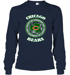 NFL Chicagi Bears Logo Happy St Patrick's Day Long Sleeve T-Shirt Long Sleeve T-Shirt - HHHstores