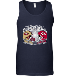 NFL Super bowl San Francisco 49ers vs. Kansas City Chiefs Men's Tank Top