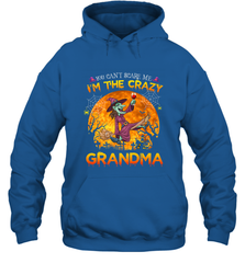 You can't scare me I'm the crazy grandma halloween Hooded Sweatshirt Hooded Sweatshirt - HHHstores