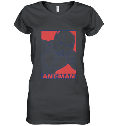 Marvel Avengers Endgame Ant Man Pop Art Women's V-Neck T-Shirt Women's V-Neck T-Shirt / Black / S Women's V-Neck T-Shirt - HHHstores