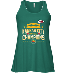 Kansas City Football _ The City Of Champions LIV Women's Racerback Tank Women's Racerback Tank - HHHstores