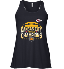 Kansas City Football _ The City Of Champions LIV Women's Racerback Tank Women's Racerback Tank - HHHstores