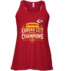 Kansas City Football _ The City Of Champions LIV Women's Racerback Tank Women's Racerback Tank - HHHstores