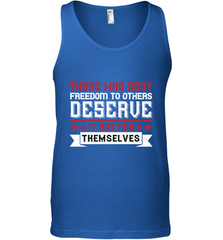 Those who deny freedom to others deserve it not for themselves 01 Men's Tank Top Men's Tank Top - HHHstores