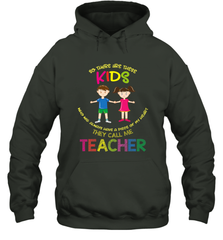 They Call Me Teacher School Kids Fun Appreciation Hooded Sweatshirt Hooded Sweatshirt - HHHstores