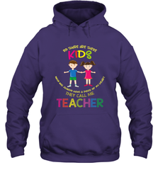 They Call Me Teacher School Kids Fun Appreciation Hooded Sweatshirt Hooded Sweatshirt - HHHstores