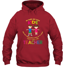 They Call Me Teacher School Kids Fun Appreciation Hooded Sweatshirt Hooded Sweatshirt - HHHstores