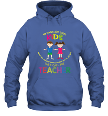 They Call Me Teacher School Kids Fun Appreciation Hooded Sweatshirt Hooded Sweatshirt - HHHstores