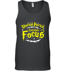 Hocus Pocus Everybody Focus Halloween Teacher Or Student Men's Tank Top