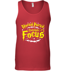 Hocus Pocus Everybody Focus Halloween Teacher Or Student Men's Tank Top Men's Tank Top - HHHstores