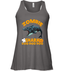 Zombie Shark Doo Doo Doo Halloween Shake Costume Lover Gifts Women's Racerback Tank Women's Racerback Tank - HHHstores