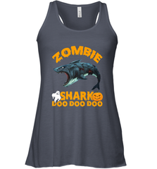 Zombie Shark Doo Doo Doo Halloween Shake Costume Lover Gifts Women's Racerback Tank Women's Racerback Tank - HHHstores