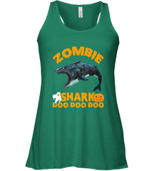 Zombie Shark Doo Doo Doo Halloween Shake Costume Lover Gifts Women's Racerback Tank Women's Racerback Tank - HHHstores