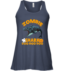 Zombie Shark Doo Doo Doo Halloween Shake Costume Lover Gifts Women's Racerback Tank Women's Racerback Tank - HHHstores
