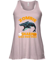 Zombie Shark Doo Doo Doo Halloween Shake Costume Lover Gifts Women's Racerback Tank Women's Racerback Tank - HHHstores
