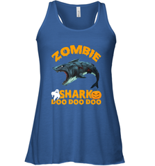 Zombie Shark Doo Doo Doo Halloween Shake Costume Lover Gifts Women's Racerback Tank Women's Racerback Tank - HHHstores