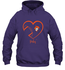 Oklahoma State Cowboys Football Inside Heart  Team Hooded Sweatshirt Hooded Sweatshirt - HHHstores