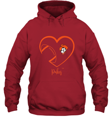 Oklahoma State Cowboys Football Inside Heart  Team Hooded Sweatshirt Hooded Sweatshirt - HHHstores