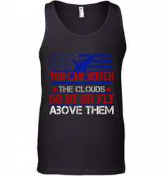 You can watch the clouds go by or fly above them 01 Men's Tank Top
