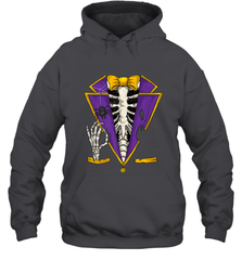 Skeleton Tuxedo Suit Halloween Costume Bones Hooded Sweatshirt Hooded Sweatshirt - HHHstores