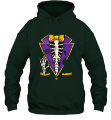 Skeleton Tuxedo Suit Halloween Costume Bones Hooded Sweatshirt Hooded Sweatshirt - HHHstores