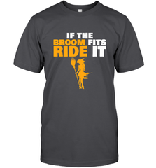 If the broom fits, ride it funny Halloween Witch Men's T-Shirt Men's T-Shirt - HHHstores